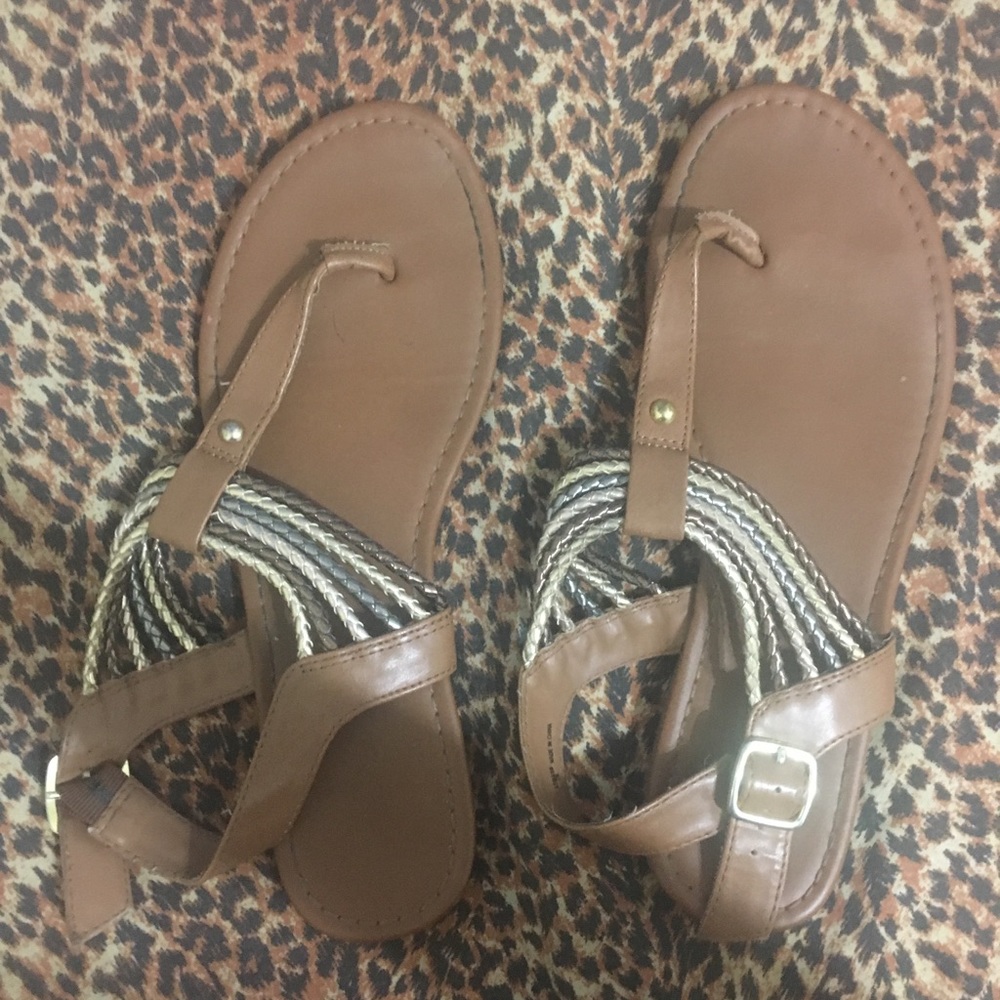 Brown sandals